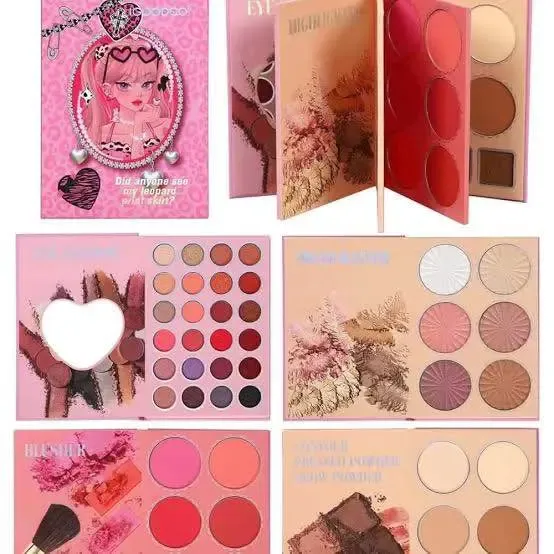 4 In 1 Professional Makeup Book Palette for Complete Beauty Look